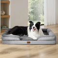 Bedsure Cozy Orthopedic Dog Bed, Waterproof Washable Sofa Bed with Removable Cover, Non-Slip Base for Large & Medium Dogs